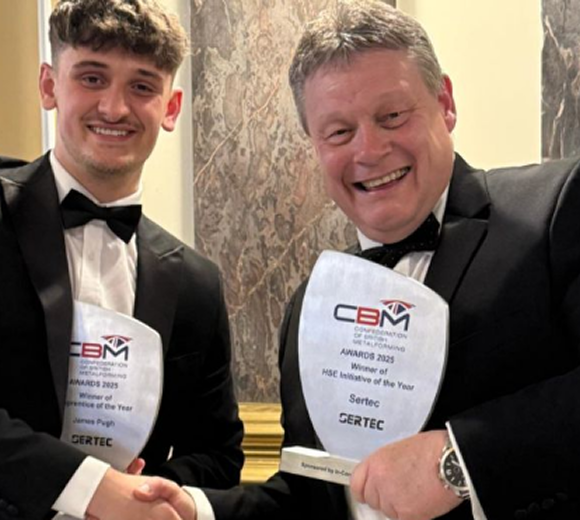 Success for Sertec at CBM Awards Dinner 2025!